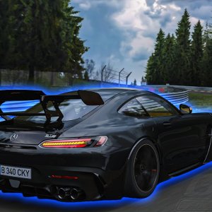 Mercedes AMG GT Black Series | Review | Nurburgring Nordschleife Lap | Assetto Corsa | 2K 60 FPS