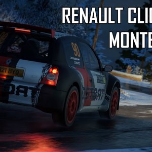 EA Sports WRC - Renault Clio S1600 | Monte Carlo - La Maïris - Winter | PS5 gameplay