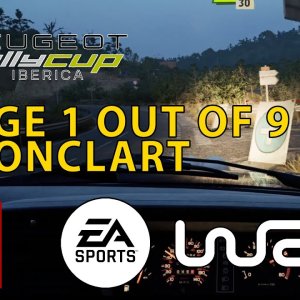 EA SPORTS WRC | Career Mode | Rally Iberia | Stage 1 @ Montclar - Peugeot 309 GT