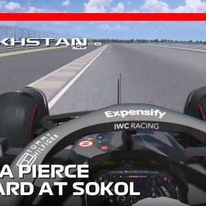 F1 Car at Kazakhstan | Joshua Pierce Onboard at Sokol | #assettocorsa