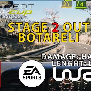 EA SPORTS WRC | Career Mode | Rally Iberia | Stage 2 @ Montclar - Peugeot 309 GT