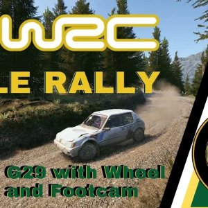 EA Sports WRC - Chile Rally w Logitech G29(WheelCam)