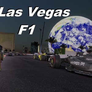 5 laps at the Las Vegas F1 GP in the RSS 2023 4K