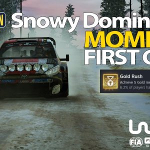 EA SPORTS WRC | Moments | Rally Sweden - FIRST GOLD