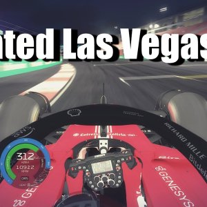 One Virtual Lap Around Updated Las Vegas Circuit  For Assetto Corsa