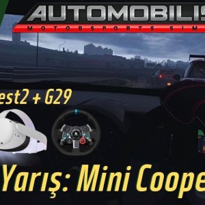 VR: Automobilista 2 (Türkçe) - Mini Cooper Cup Yarışı - Interlagos (Brezilya)