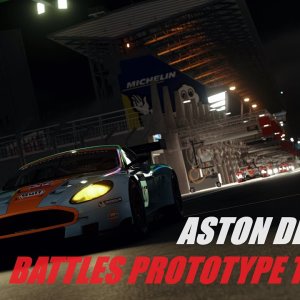 Assetto Corsa | RSS Aston Martin DBR9 V12 BATTLES HEAVY LMP traffic at Le Mans 24 Endurance 4K/60fps