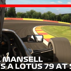 Lotus 79 Onboard at Spa | #assettocorsa