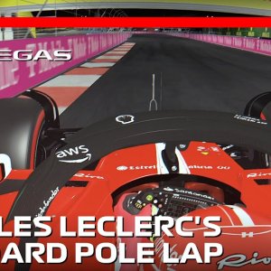 Charles Leclerc's Pole Lap | New Ferrari SF-23 Sound Mods Released! | 2023 Las Vegas Grand Prix #f1