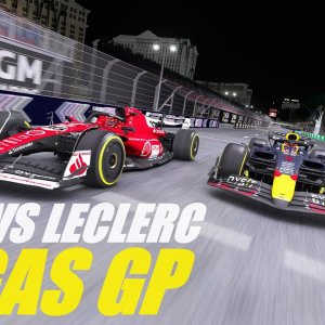F1 Las Vegas GP Trailer 2023: Max vs Leclerc BATTLE | Assetto Corsa 4K/60fps