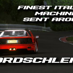 Ferrari F40 Meets Nordschleife (Assetto Corsa VR)