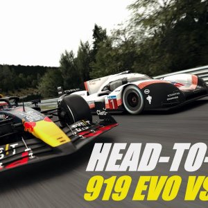 KING of the RING WHO WINS!? Porsche 919 EVO vs 2023 Red Bull F1 on the Nürburgring | AC 4K/60fps