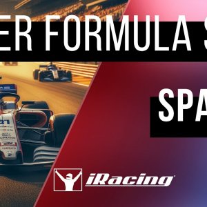 iRacing: Spa - Super Formula IMSIM Series - Formula B - Season 1/2024 - Virtual Simracing - Deutsch