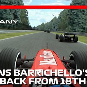 Rubens Barrichello's First of Many | 2000 German Grand Prix | #assettocorsa