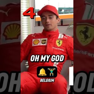 Leclerc and Sainz Guess Countries by Emoji #f1 #formula1 #f1shorts