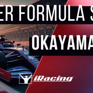 iRacing: Okayama - Super Formula IMSIM Series - Formula B - S1/24 - Virtual Simracing - Deutsch
