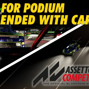 ACC | DEBUT COMPETITIVE RACE FOR PODIUM ENDED IN CARNAGE | Monza Ferrari 296 GT3
