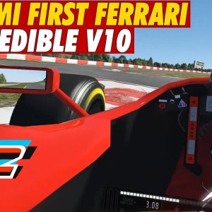 rFactor2 | F1 1996 | Schumi first Ferrari | 4 Laps in VR with F310 V10 at Nurburgring