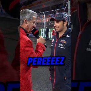 Sergio Perez Getting Shouted at Interview #f1 #formula1 #f1shorts