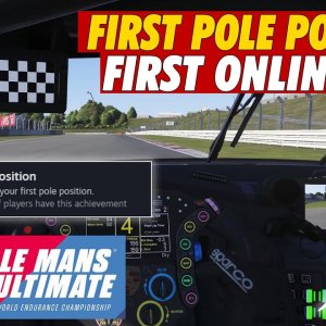 LeMans Ultimate | Pole Position Achievement in First Online Race | Porsche GTE Fuji
