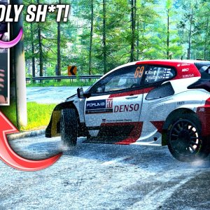 Toyota GR Yaris HYBRID Rally Japan - EA Sports WRC | Thrustmaster T818 + Foot cam