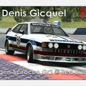 RaceRoom Competition Winning Lap - Red Bull Ring GP - VW Scirocco Gr2 - Denis Gicquel - 1.55:208