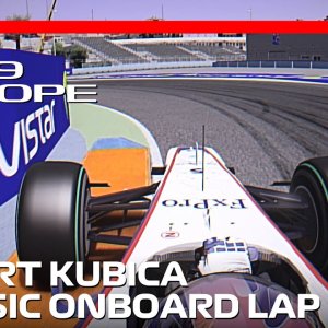 Onboard Lap at Valencia with Robert Kubica | 2009 European Grand Prix | #assettocorsa