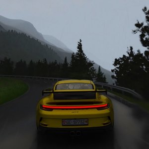 The Most Relaxing Drive - Porsche 911 GT3 - Swiss Alps | Assetto Corsa - Cammus C5