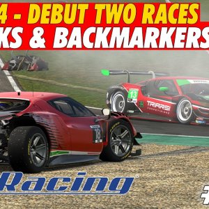 iRacing | Week 4 | Motorsport Arena | Debut race & Backmarkers | Highlights  #V325