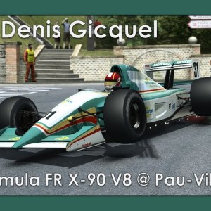 RaceRoom Leaderboard Hotlap - Circuit de Pau-Ville - FR X-90 V8 - Denis Gicquel - 1.04:265