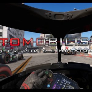 Automobilista 2 | Indycar Long Beach | BigScreen VR | 4K