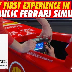 Ferrari Maranelo | My FIRST HYDRAULIC F1 Simulator Experience [EDIT]
