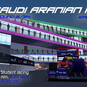 Saudi Arabian FSGP | Round 2 Full Race Replay | FSGP Series 2024