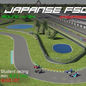 Japanese FSGP | Round 4 Full Race Replay | FSGP Series 2024
