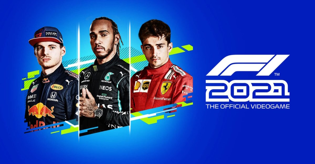 Max Verstappen, Lewis Hamilton & Charles Leclerc on the cover of F1 2021.jpg